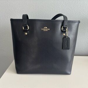 Coach City Leather Tote Bag